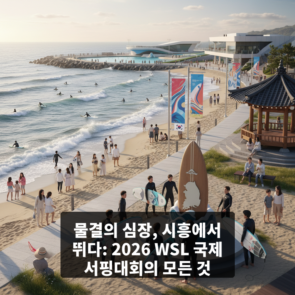 2026 WSL 시흥 코리아 오픈 국제 서핑대회