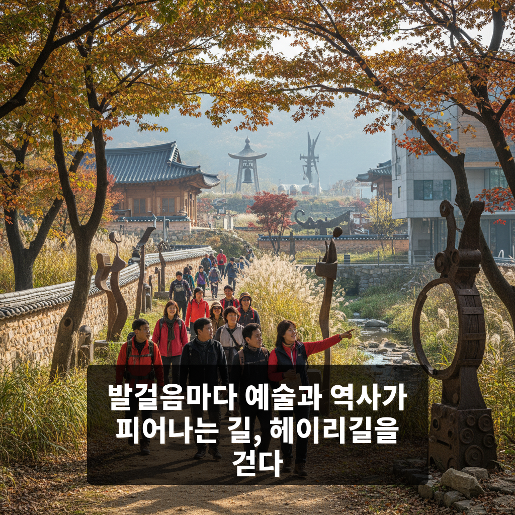 [평화누리길 7코스] 헤이리길