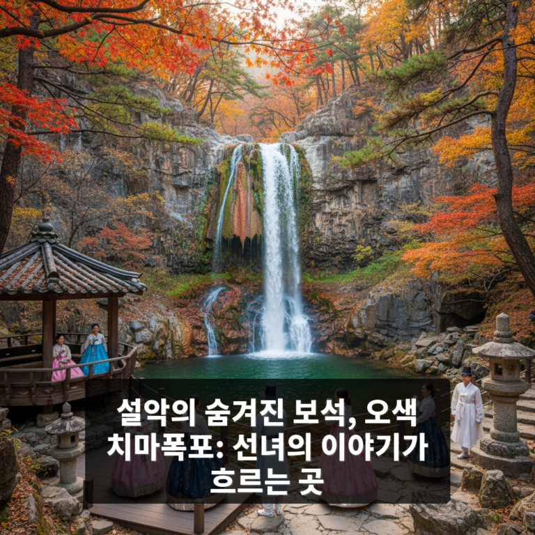 오색 치마폭포