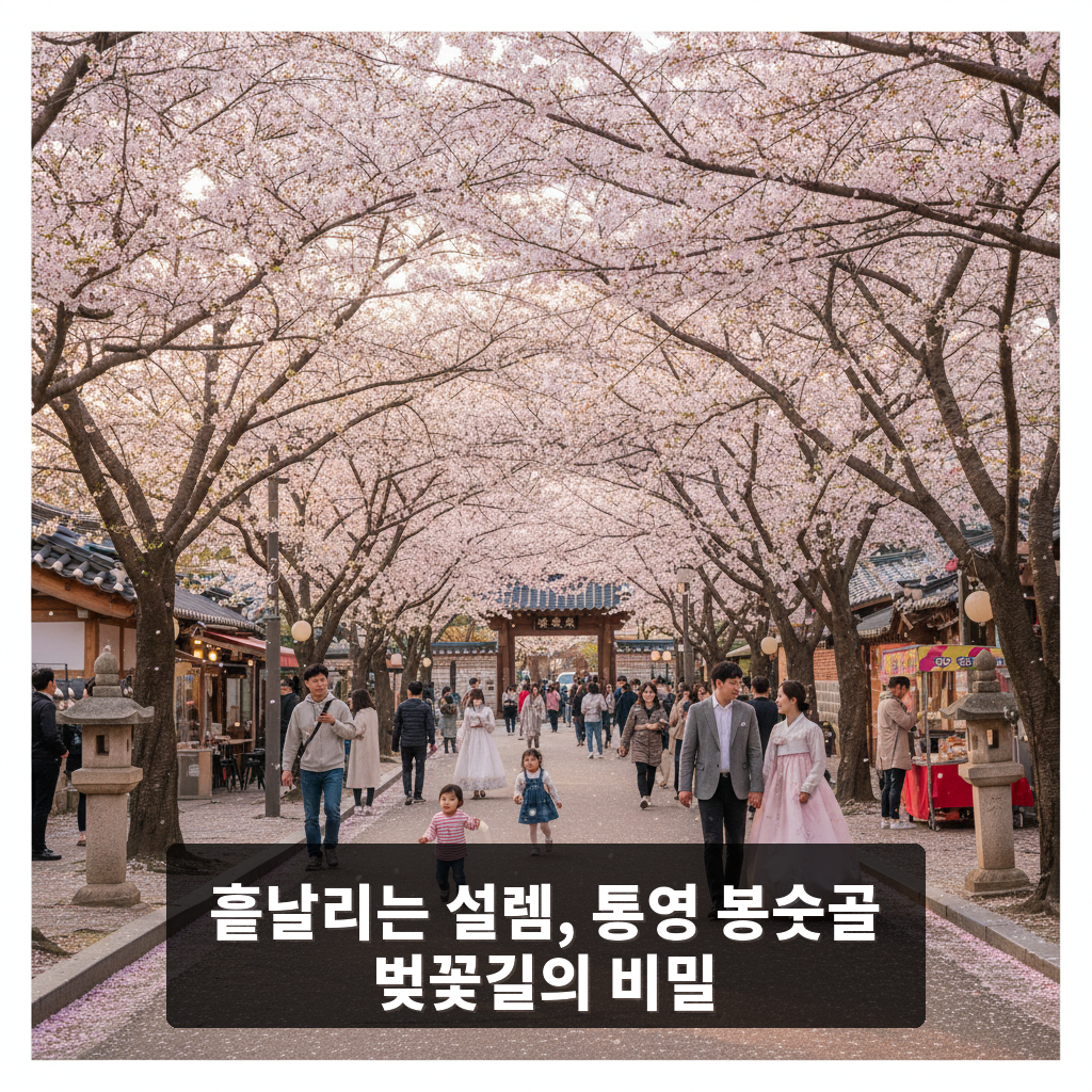 봉숫골 벚꽃길