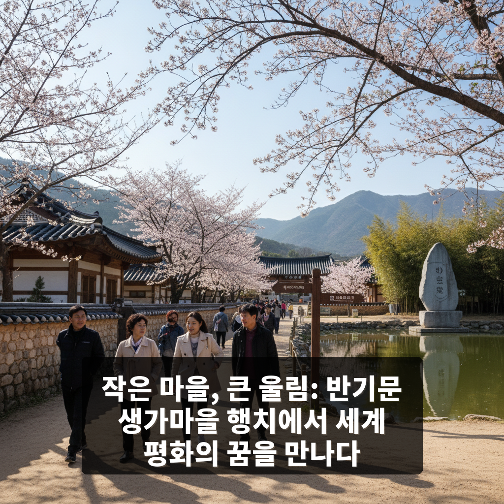 반기문 유엔사무총장 생가마을 (행치마을)