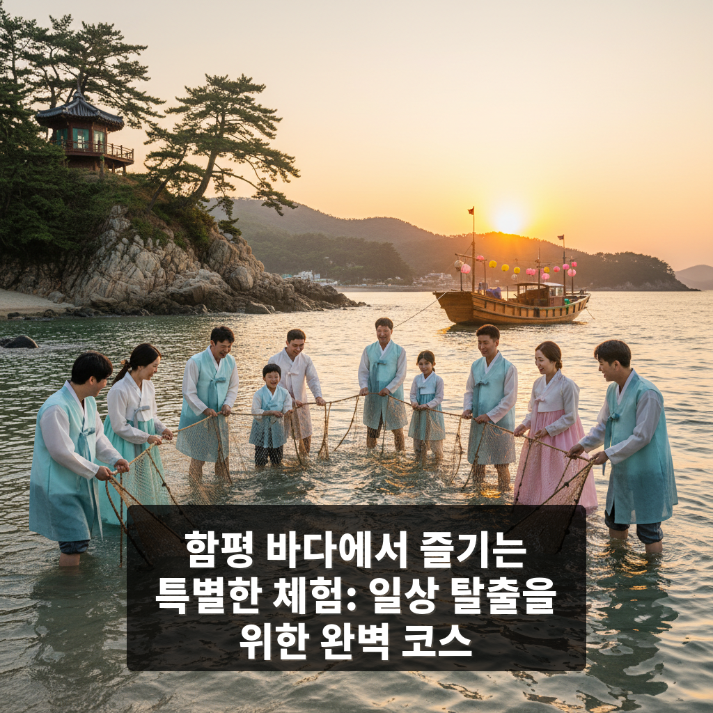 함평 바다에서 즐기는 특별한 체험