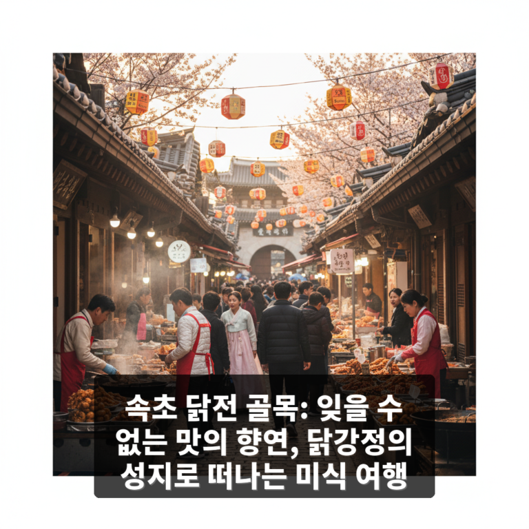 닭전 골목