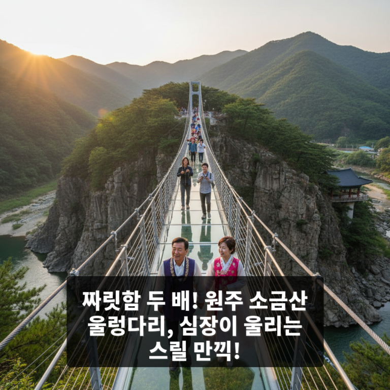 원주 소금산 울렁다리