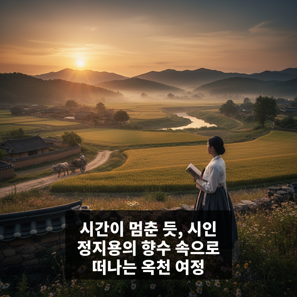 시인 정지용의 향수 속으로