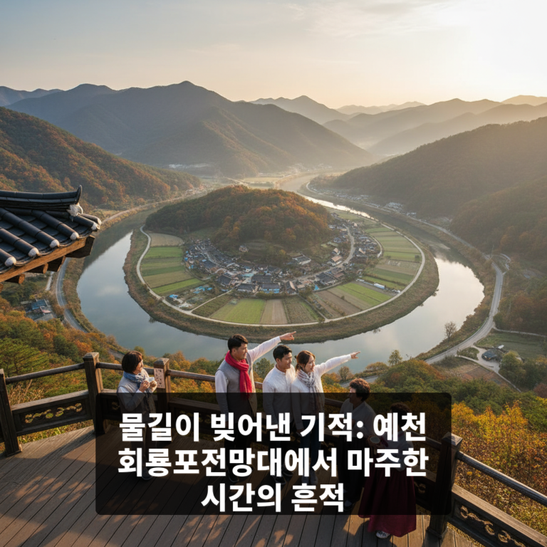 회룡포전망대