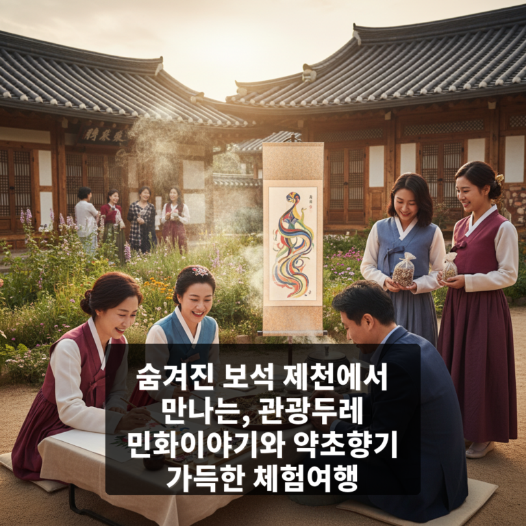 관광두레 민화이야기와 약초향기 가득한 체험여행