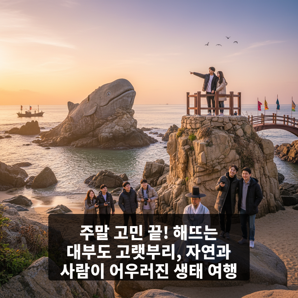 해뜨는 대부도 고랫부리