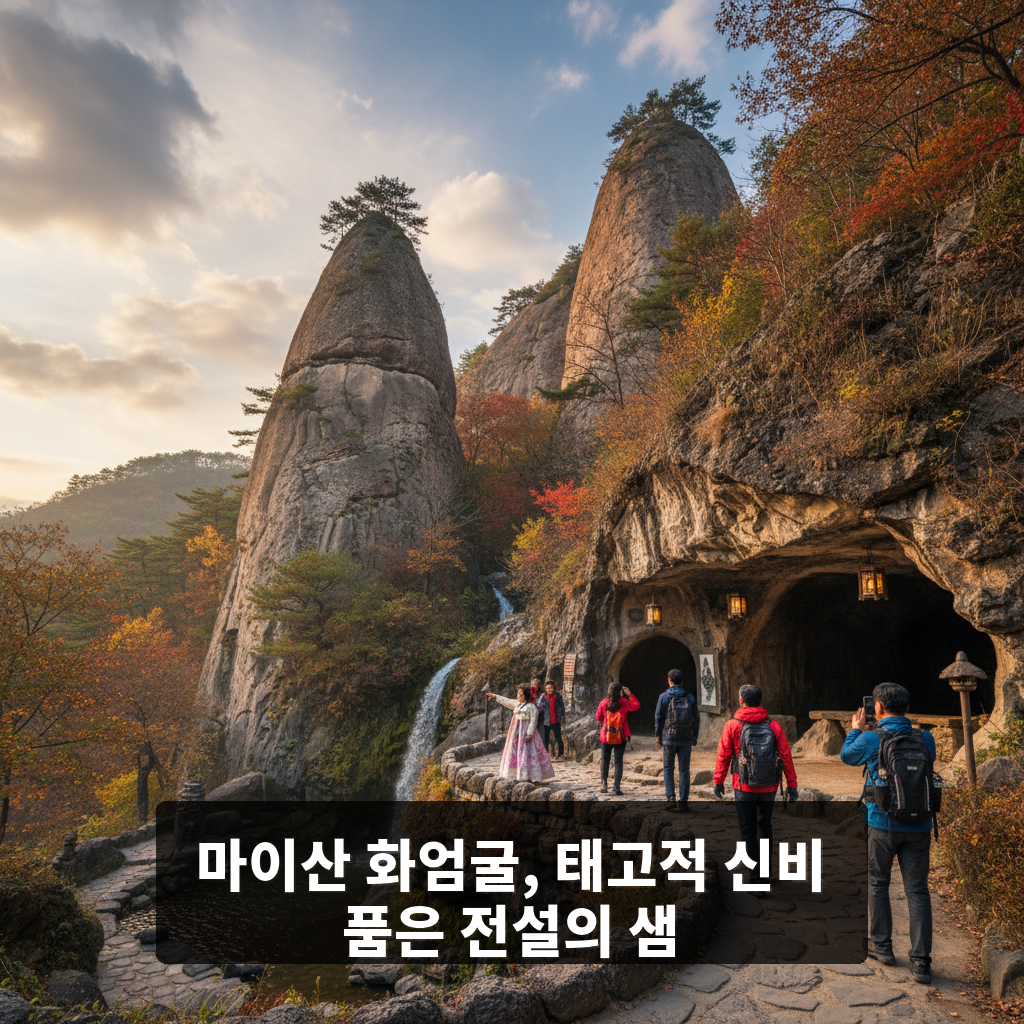 마이산 화엄굴