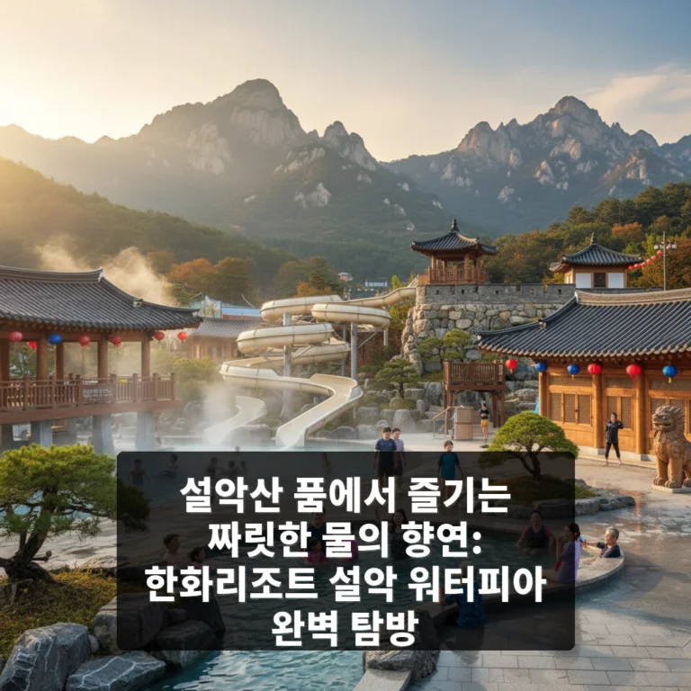 한화리조트 설악 워터피아