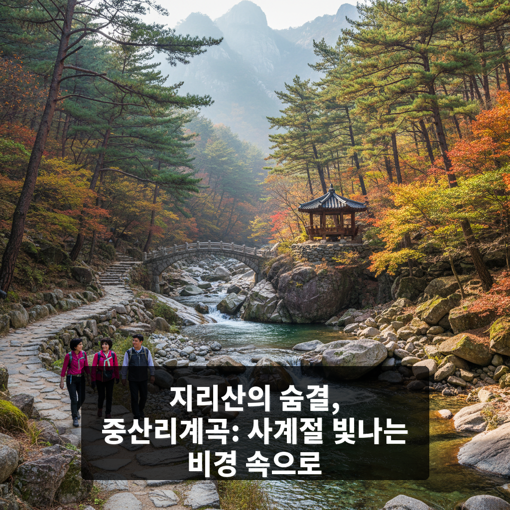 중산리계곡