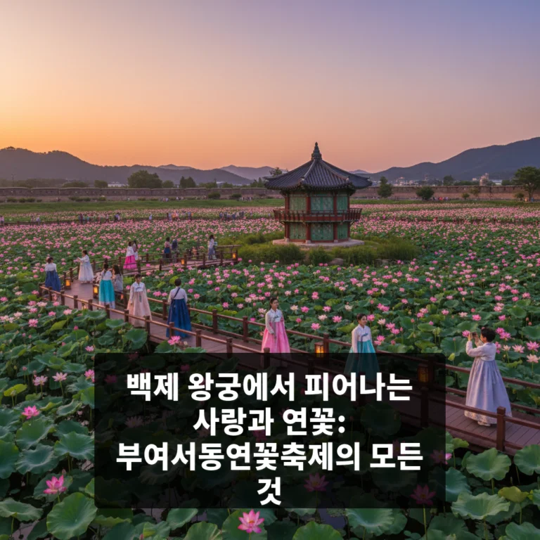 부여서동연꽃축제