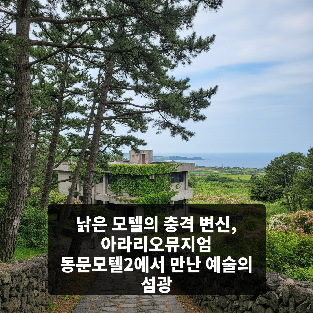 아라리오뮤지엄 동문모텔2