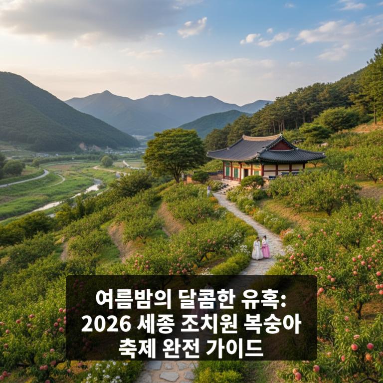 세종 조치원 복숭아 축제