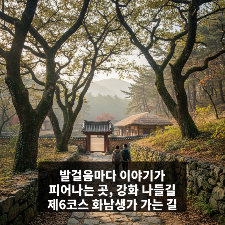 강화 나들길 제6코스 화남생가 가는 길