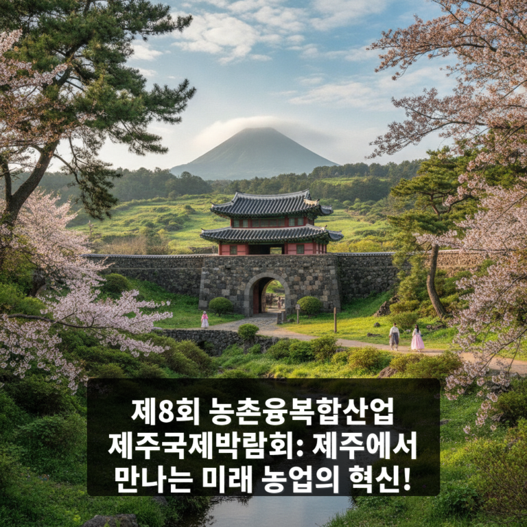 제8회 농촌융복합산업 제주국제박람회