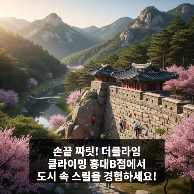 더클라임 클라이밍 홍대B점
