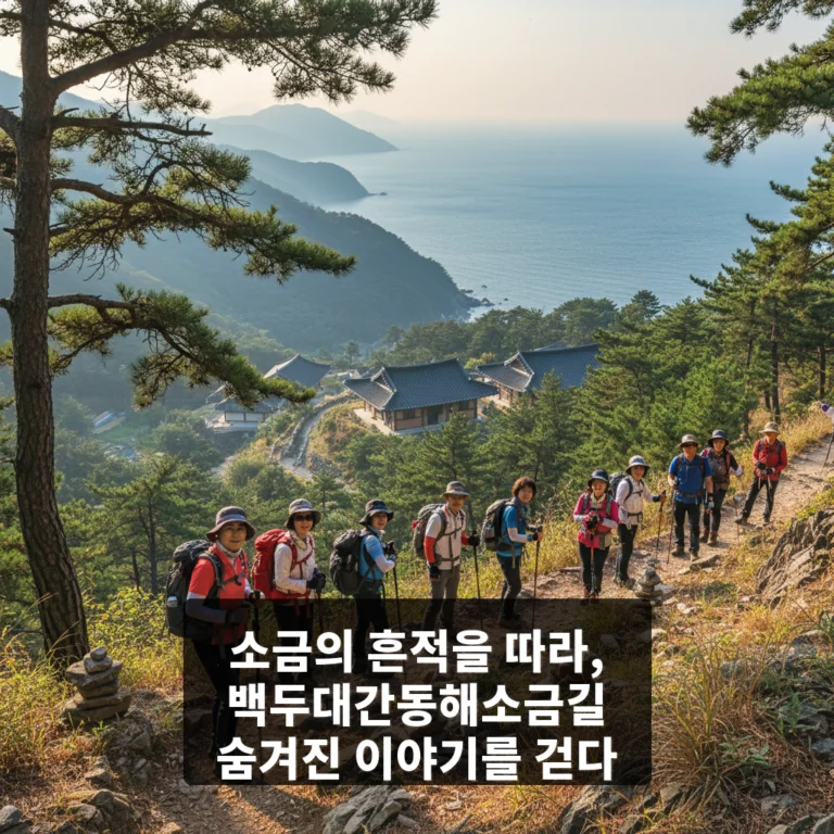 백두대간동해소금길