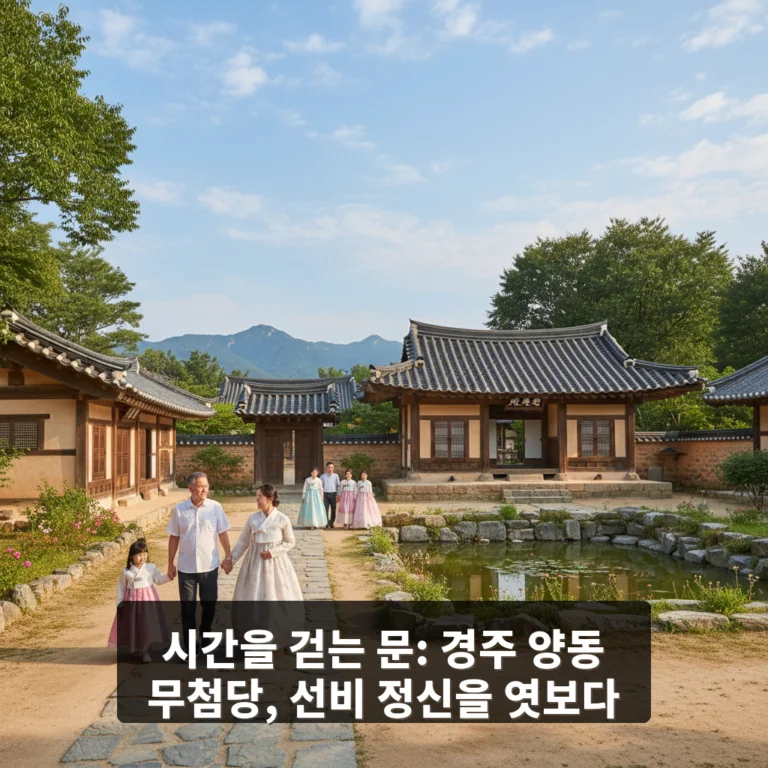 경주 양동 무첨당