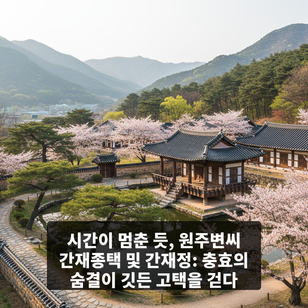 원주변씨 간재종택 및 간재정
