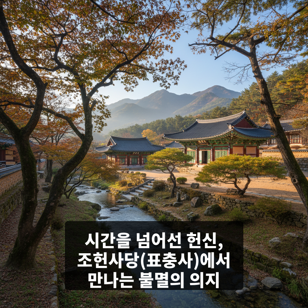 조헌사당(표충사)