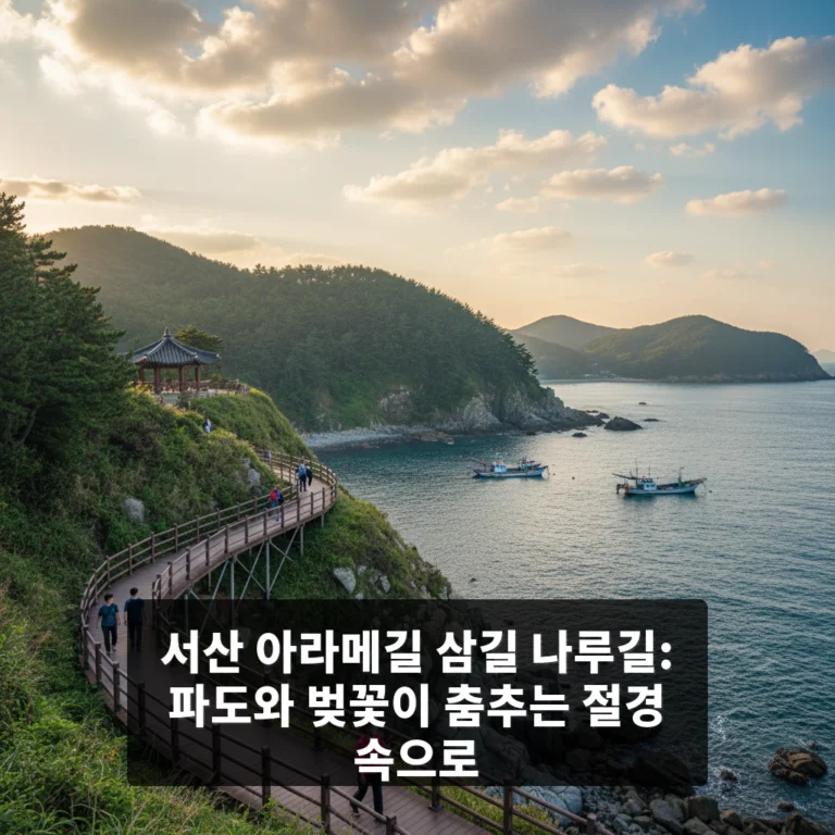 서산 아라메길 삼길 나루길