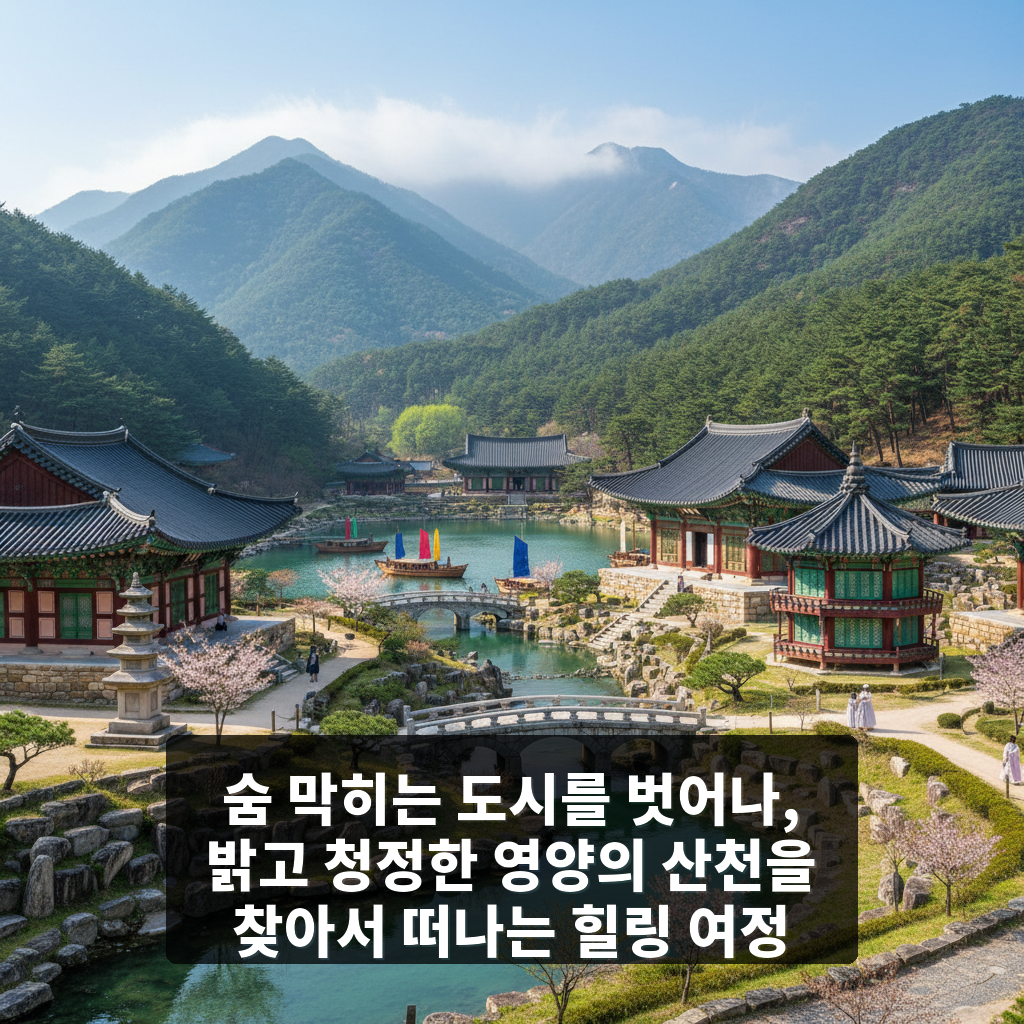 밝고 청정한 영양의 산천을 찾아서