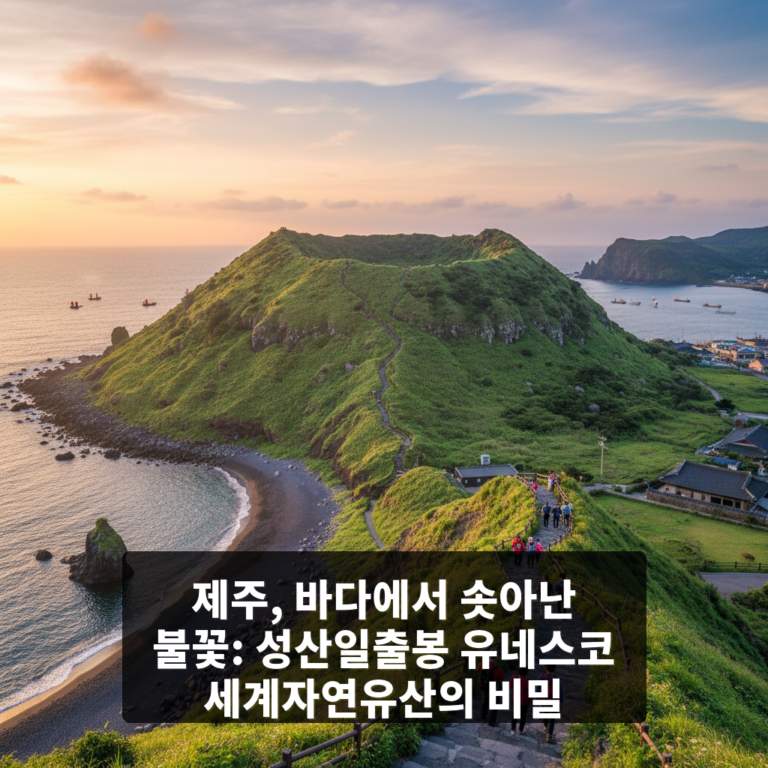 성산일출봉 유네스코 세계자연유산
