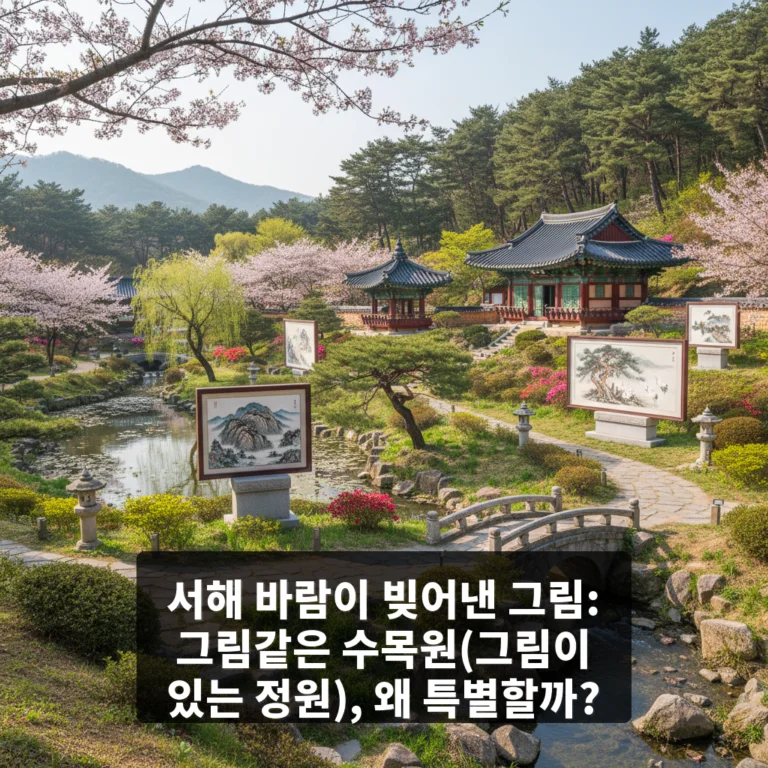 그림같은 수목원(그림이 있는 정원)