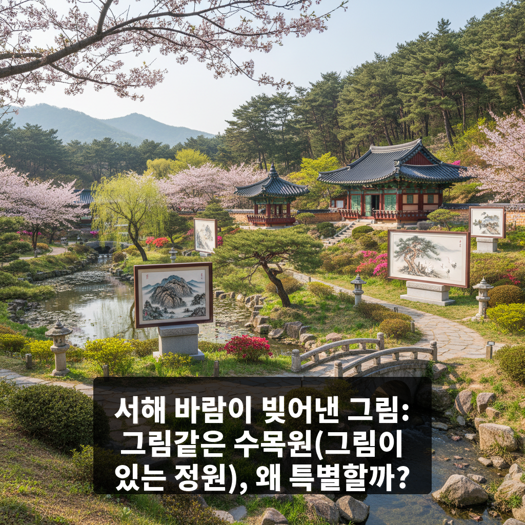 그림같은 수목원(그림이 있는 정원)