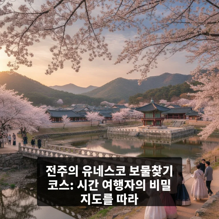 전주의 유네스코 보물찾기 코스