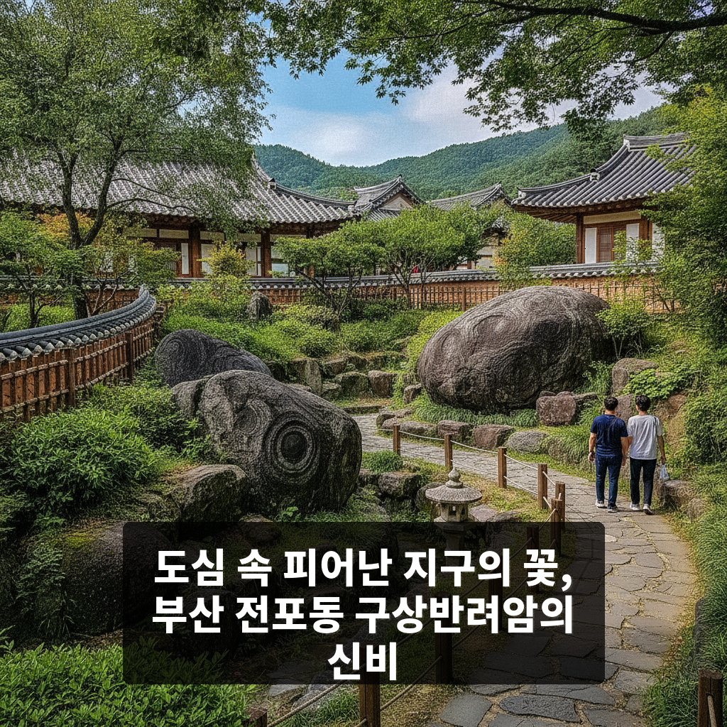 부산 전포동 구상반려암