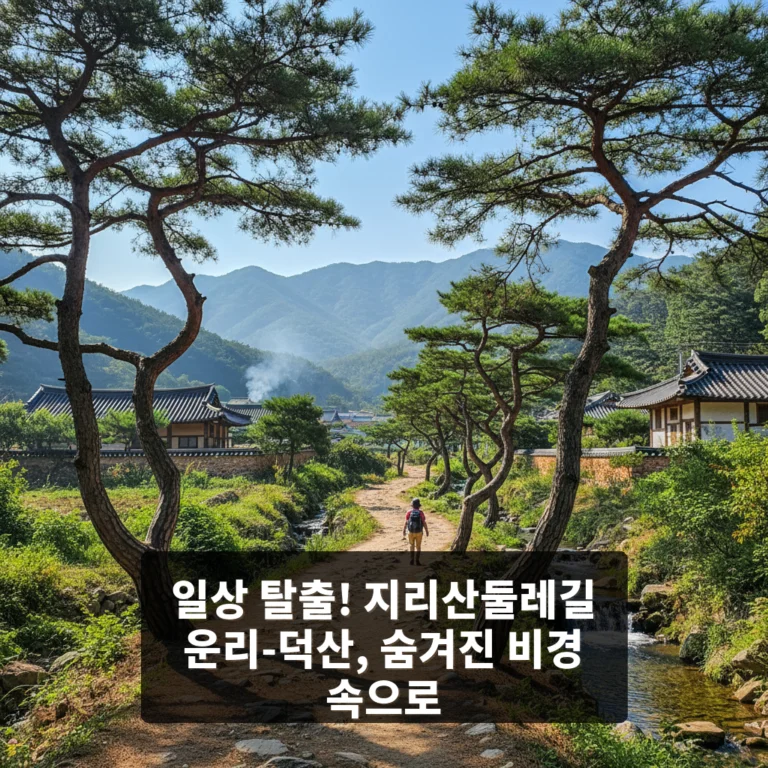 지리산둘레길 운리-덕산