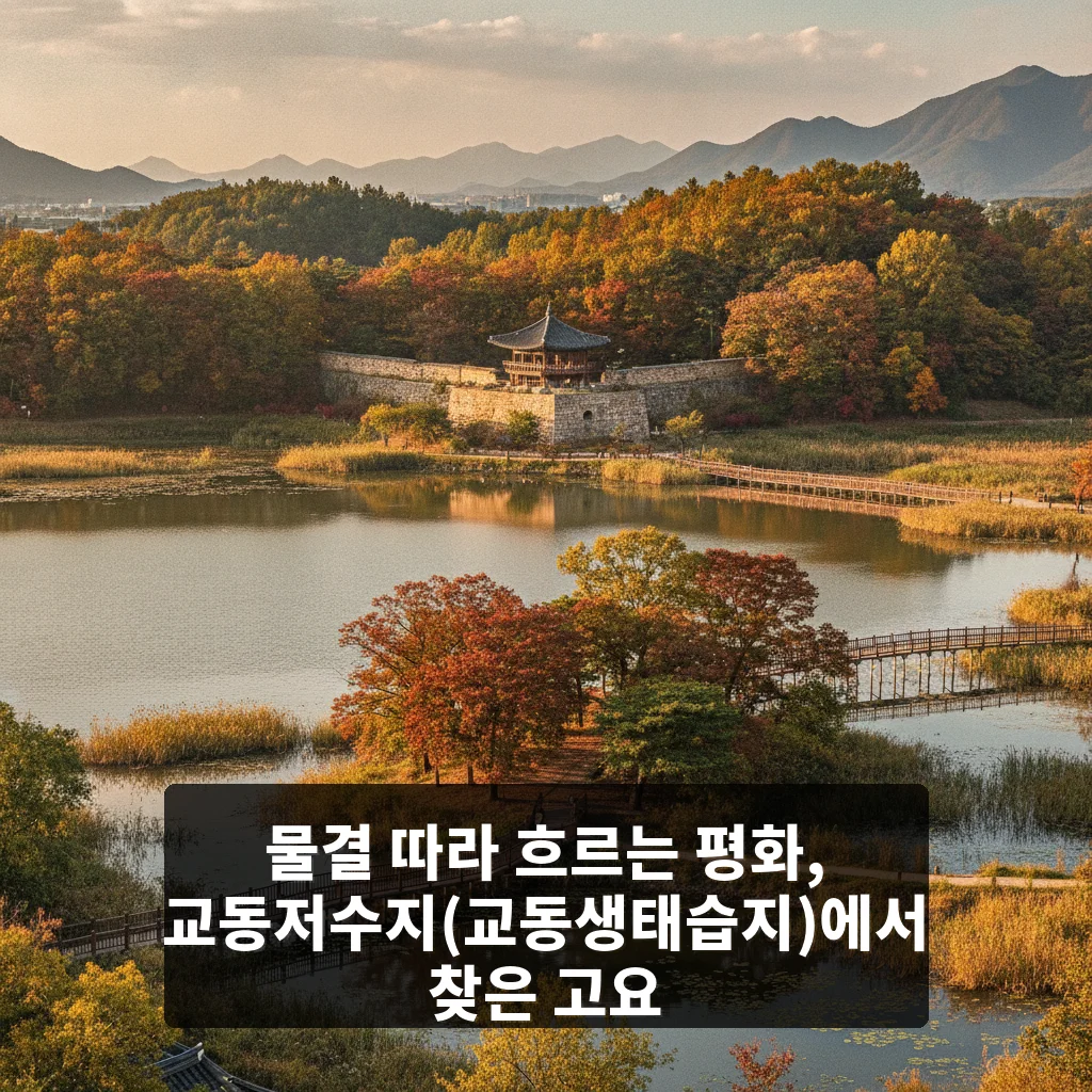 교동저수지(교동생태습지)
