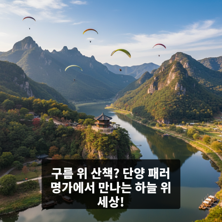 단양 패러 명가