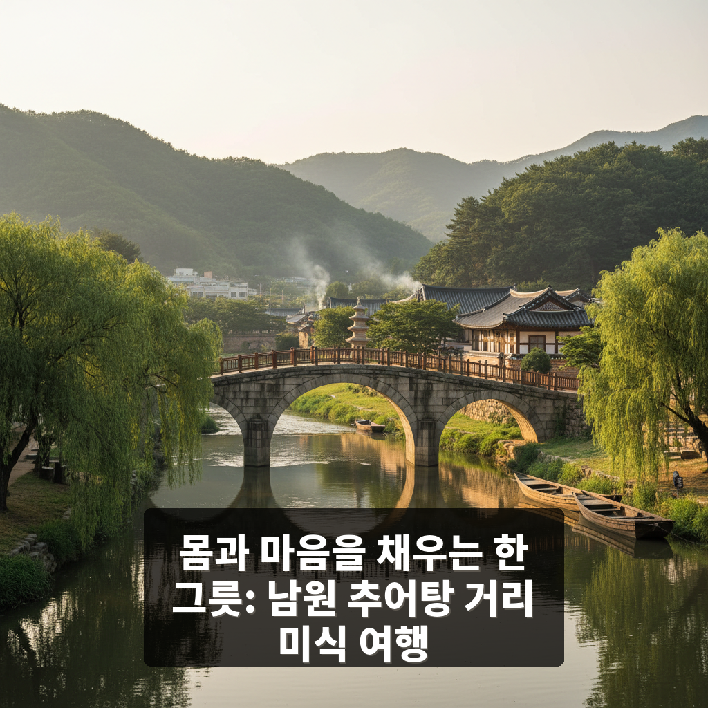 남원 추어탕 거리