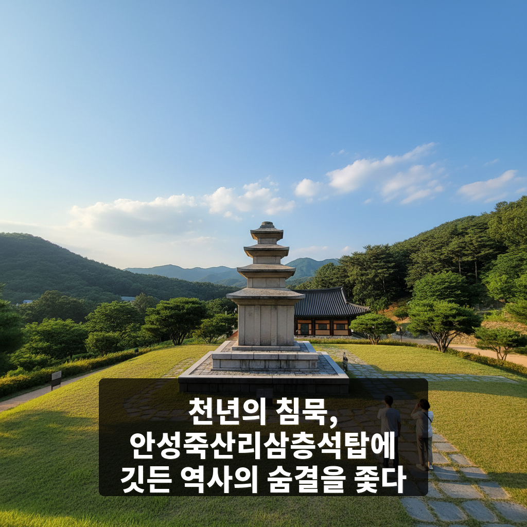 안성죽산리삼층석탑