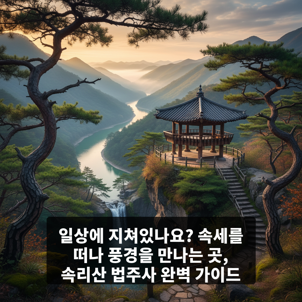 속세를 떠나 풍경을 만나는 곳