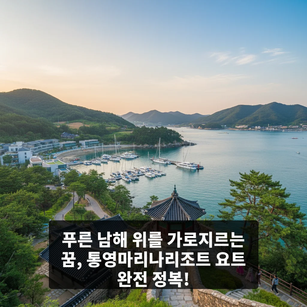 통영마리나리조트 요트