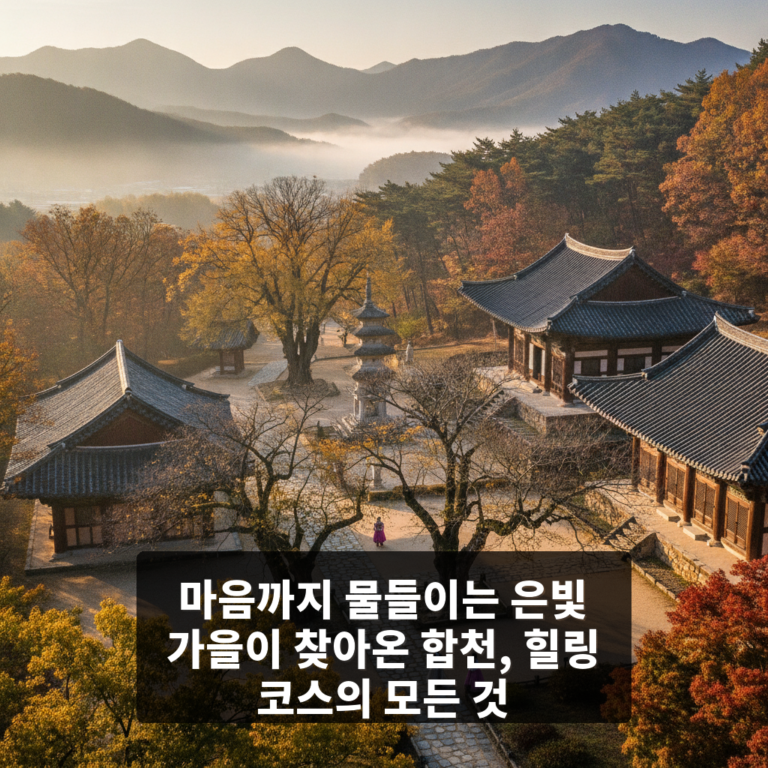 은빛 가을이 찾아온 합천