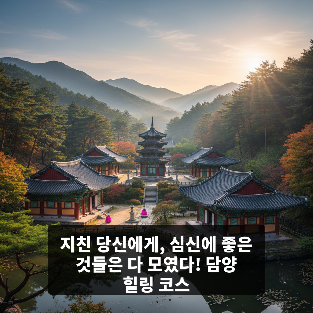 심신에 좋은 것들은 다 모였다.