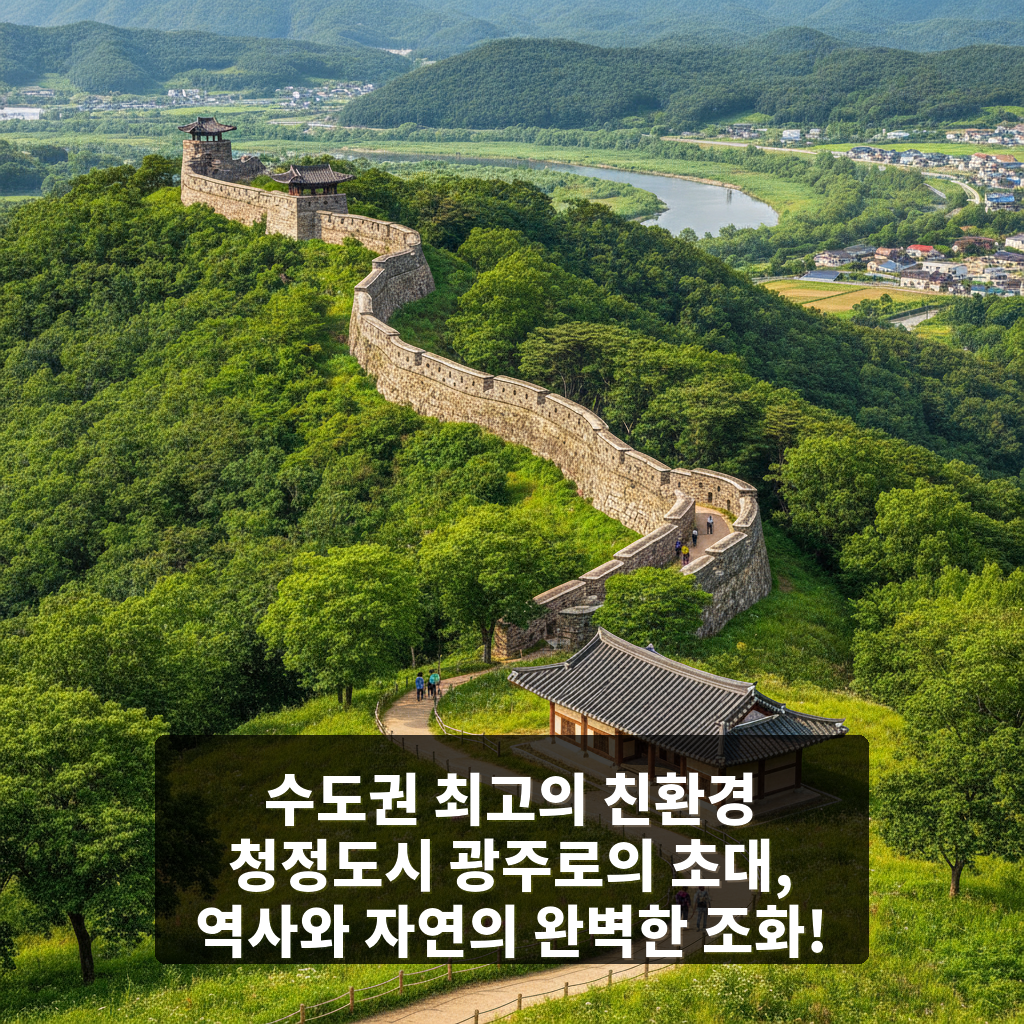 수도권 최고의 친환경 청정도시 광주로의 초대