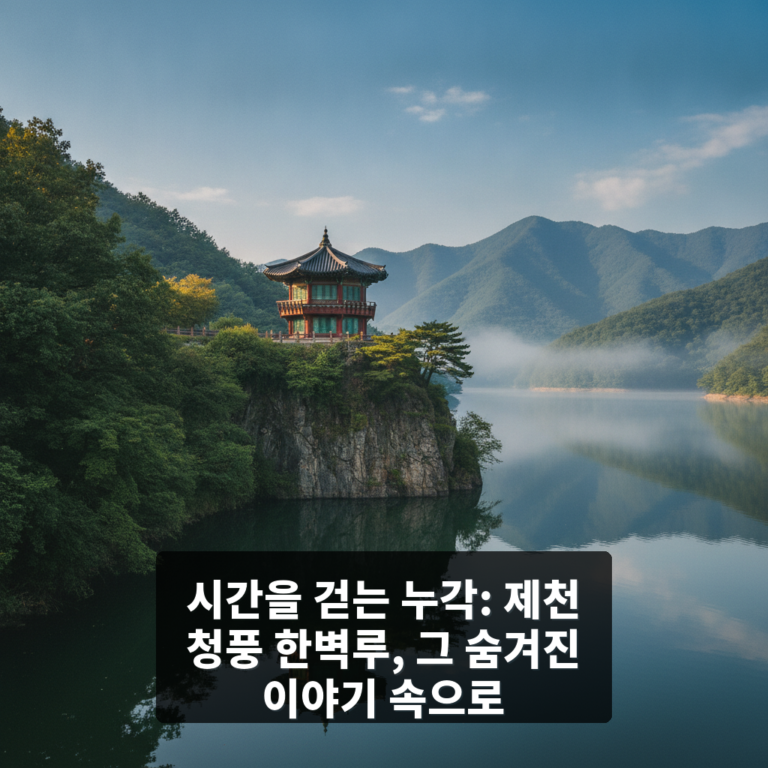 제천 청풍 한벽루