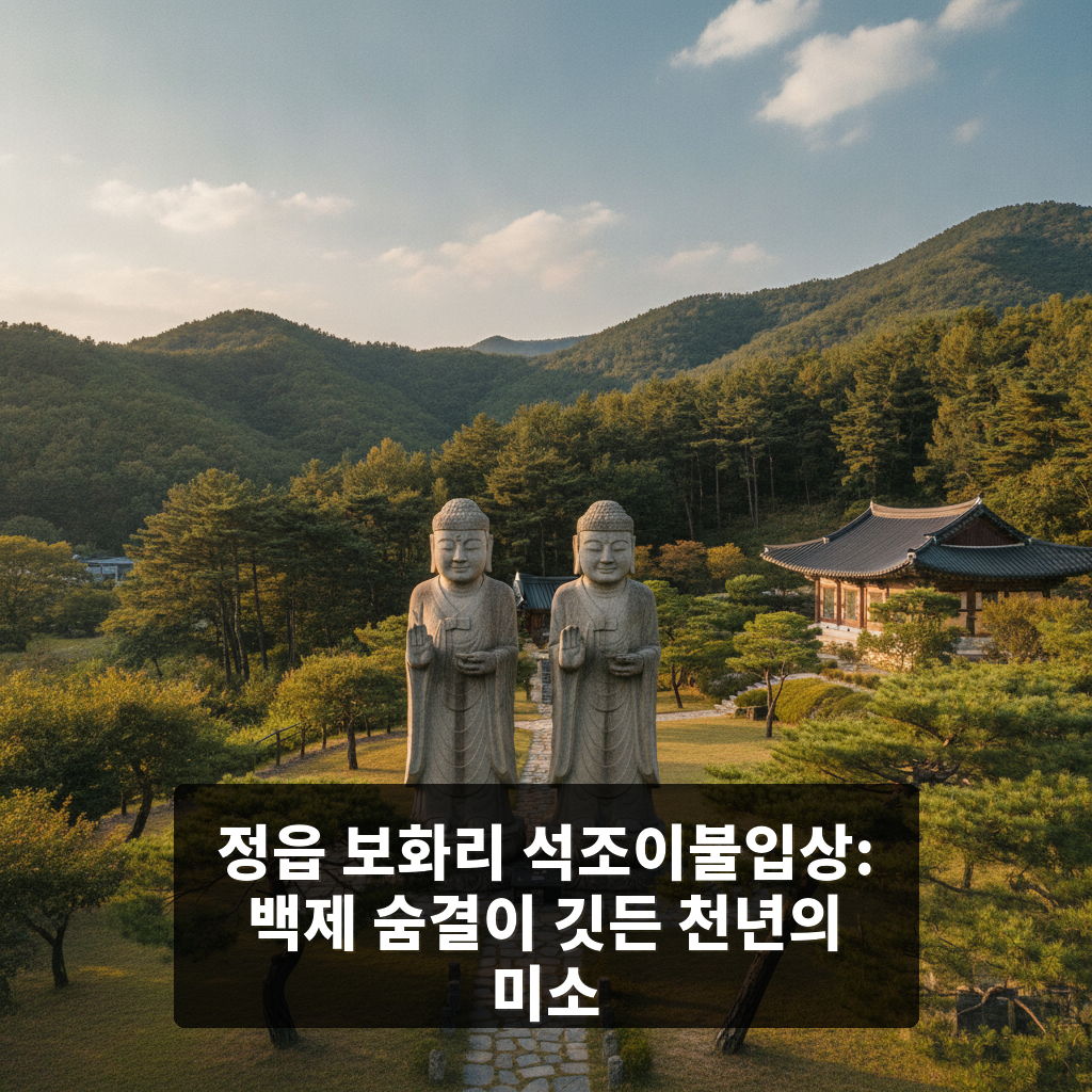 정읍 보화리 석조이불입상