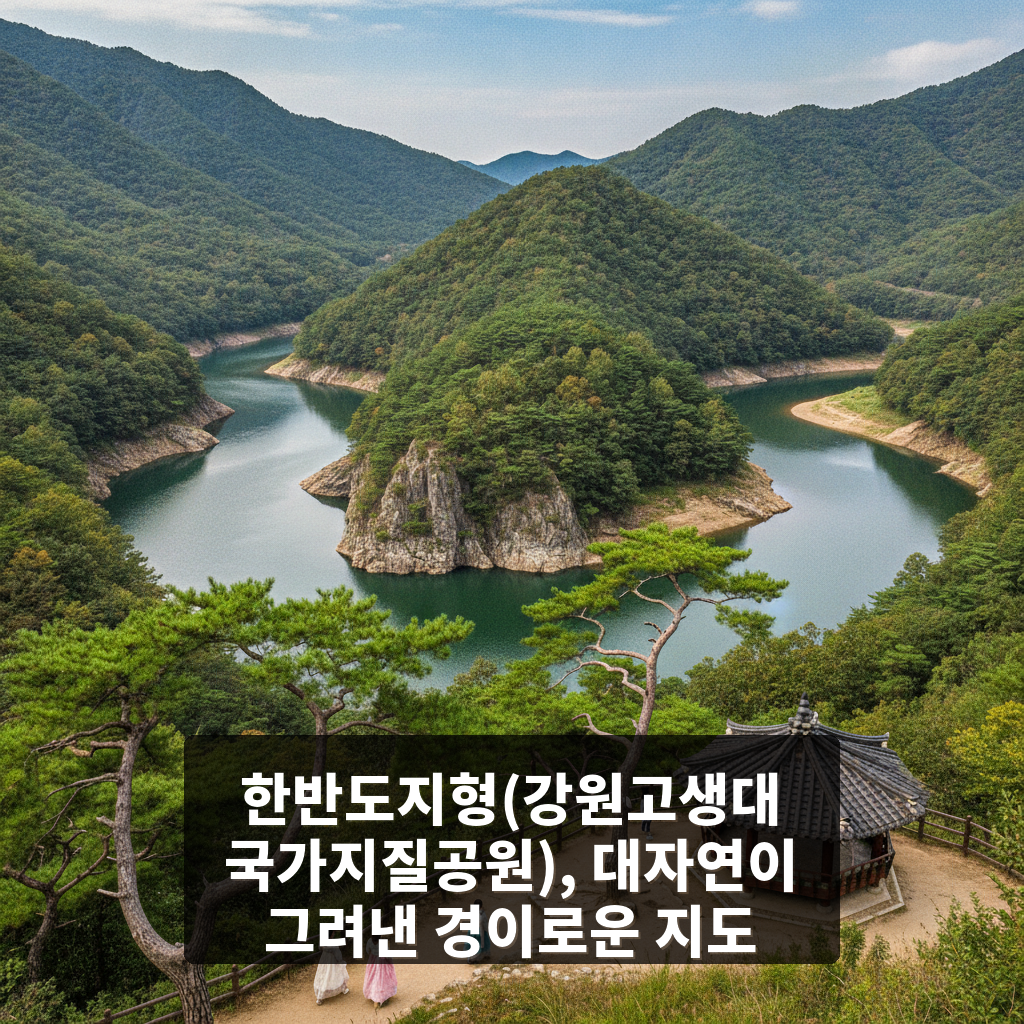 한반도지형(강원고생대 국가지질공원)