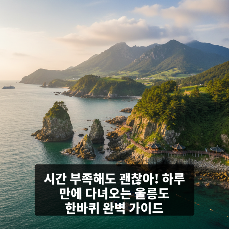 하루 만에 다녀오는 울릉도 한바퀴!