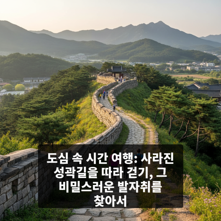 사라진 성곽길을 따라 걷기