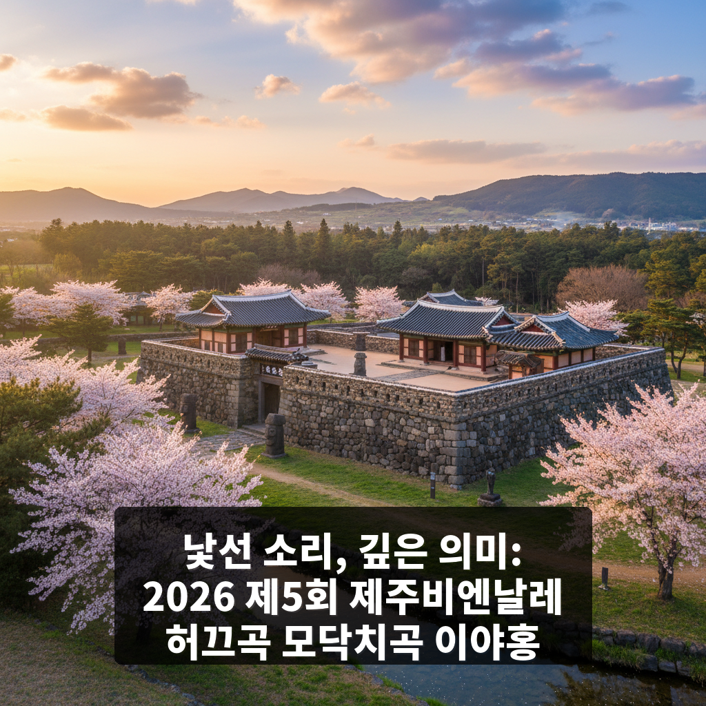 2026 제5회 제주비엔날레 허끄곡 모닥치곡 이야홍 : 변용의 기술