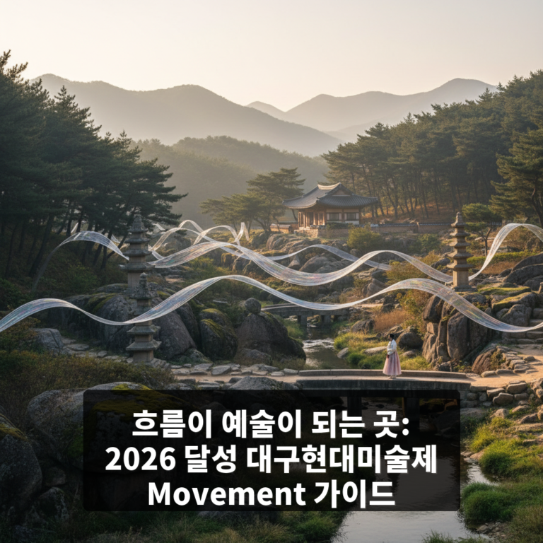 2026 달성 대구현대미술제 Movement: Flow-Ringer-Flux