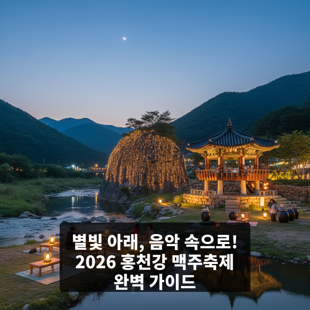홍천강 별빛음악 맥주축제